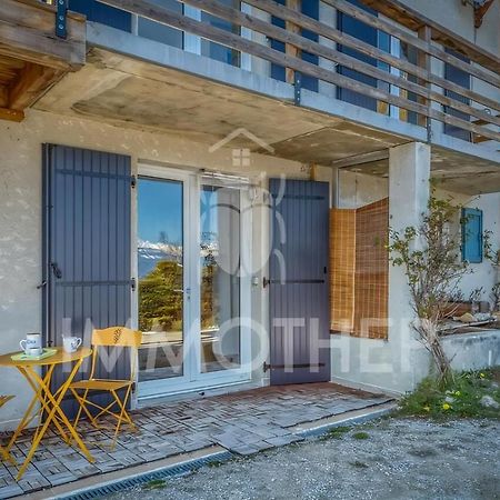 Appartement De Plain-Pied En Montagne Avec Vue Merveilleuse Sur Le Massif De Belledonne Saint Bernard du Touvet Exteriér fotografie