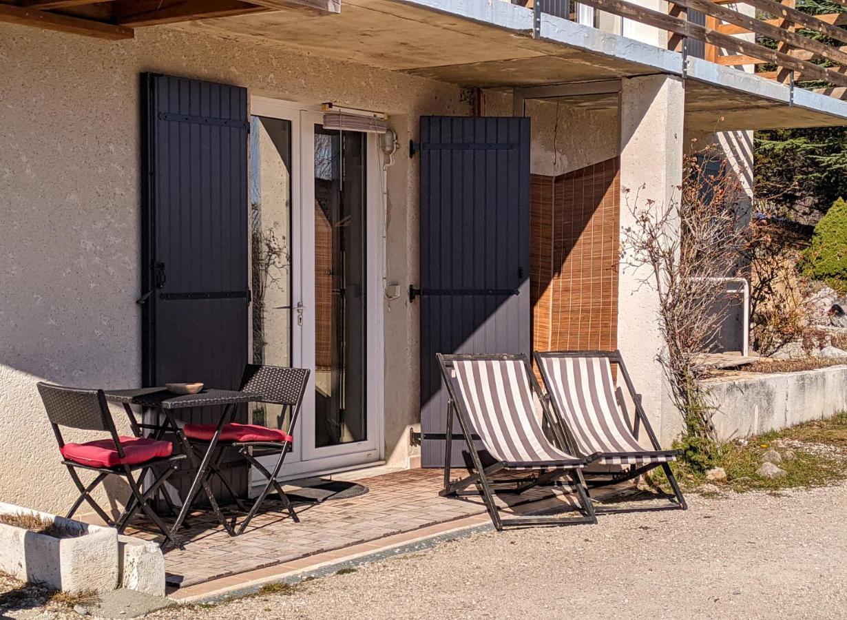 Appartement De Plain-Pied En Montagne Avec Vue Merveilleuse Sur Le Massif De Belledonne Saint Bernard du Touvet Exteriér fotografie