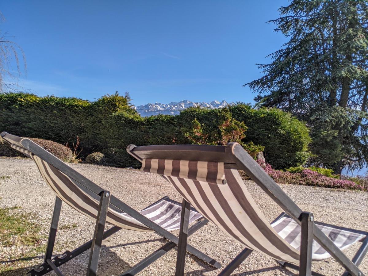 Appartement De Plain-Pied En Montagne Avec Vue Merveilleuse Sur Le Massif De Belledonne Saint Bernard du Touvet Exteriér fotografie